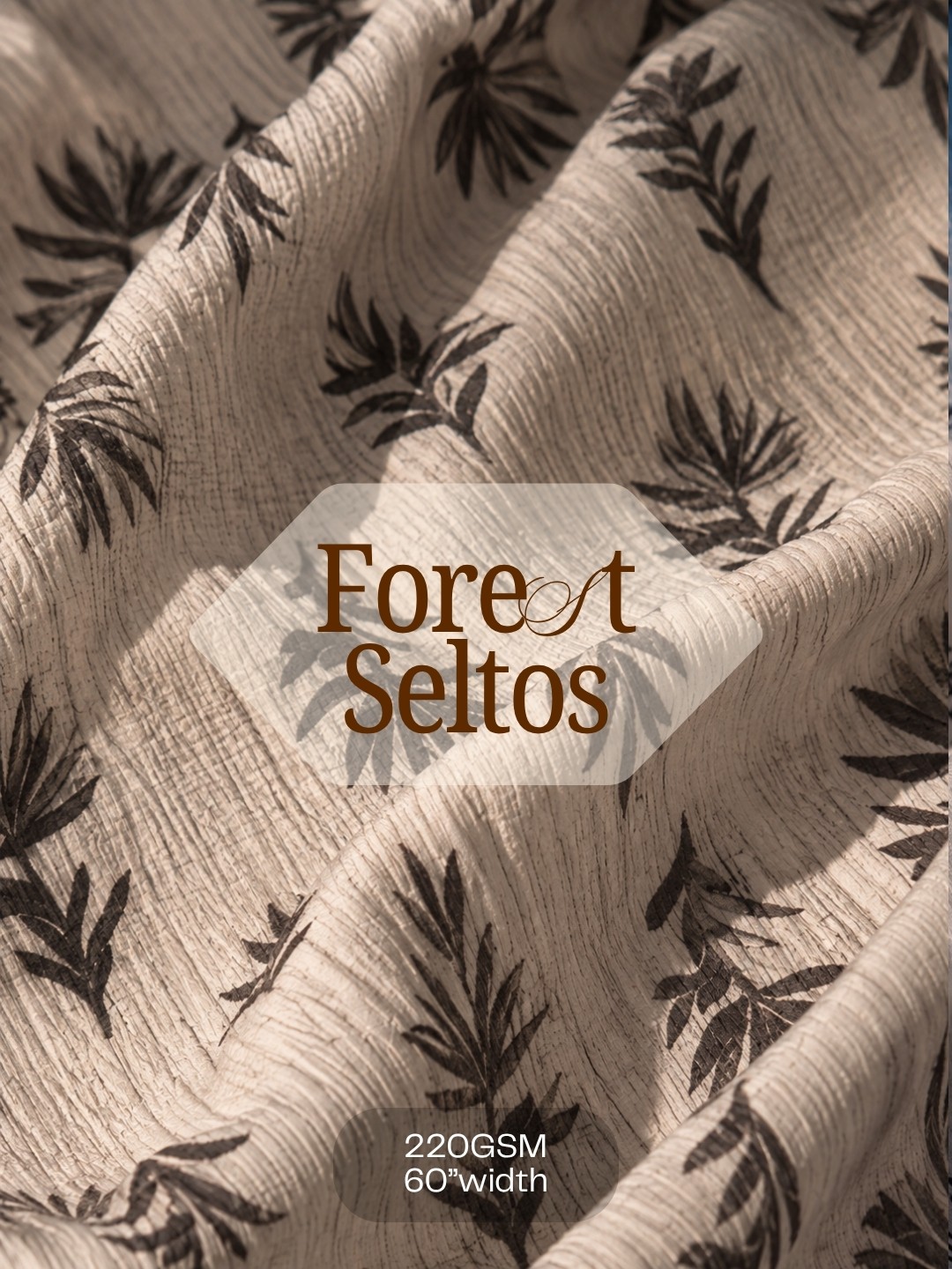 Forest Seltos, FOR Co-Ord SET fabric from Mapps Creation, Surat