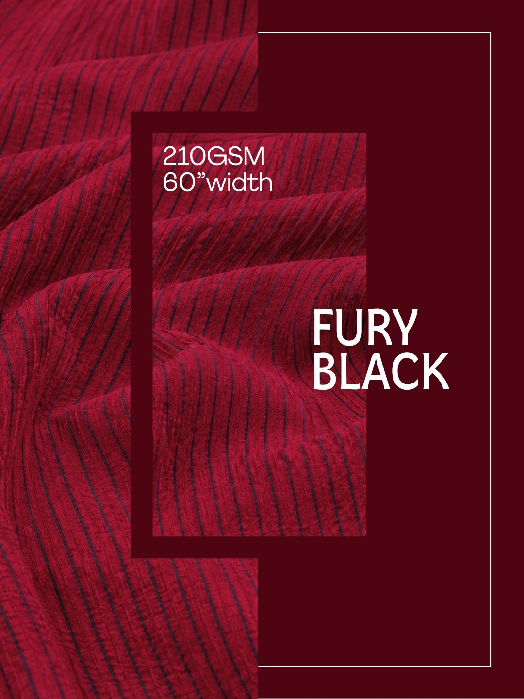 Fury Black, Cord Set and T-Shirt Fabric fabric from Mapps Creation, Surat