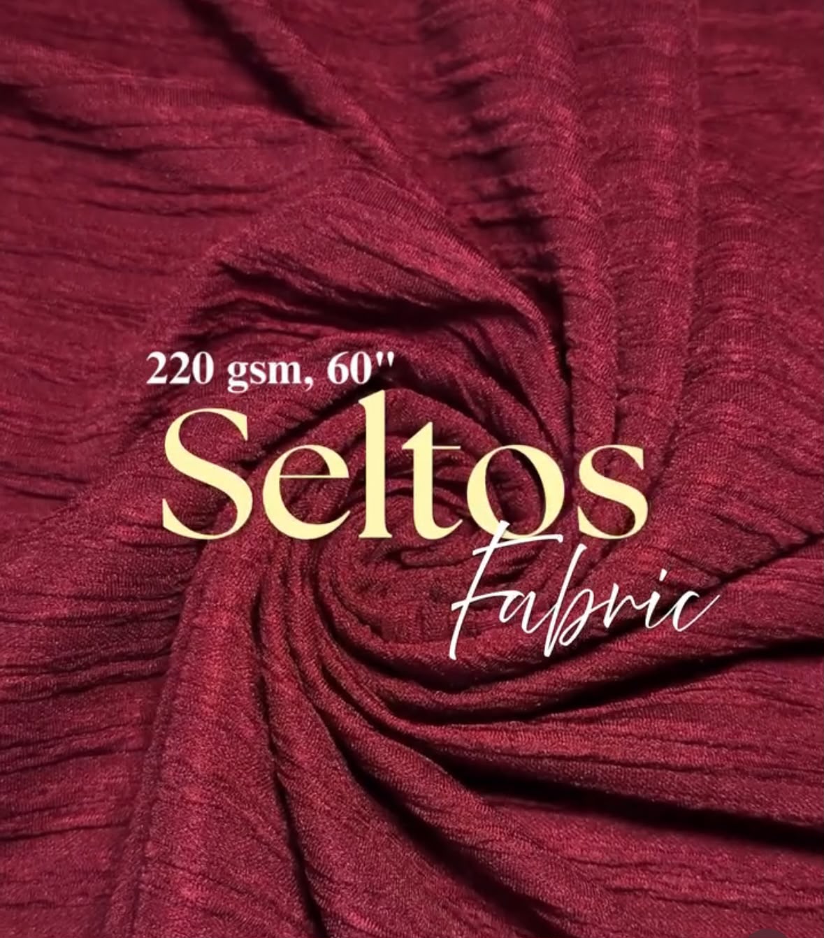 Seltos, Cord Set and T-Shirt Fabric fabric from Mapps Creation, Surat