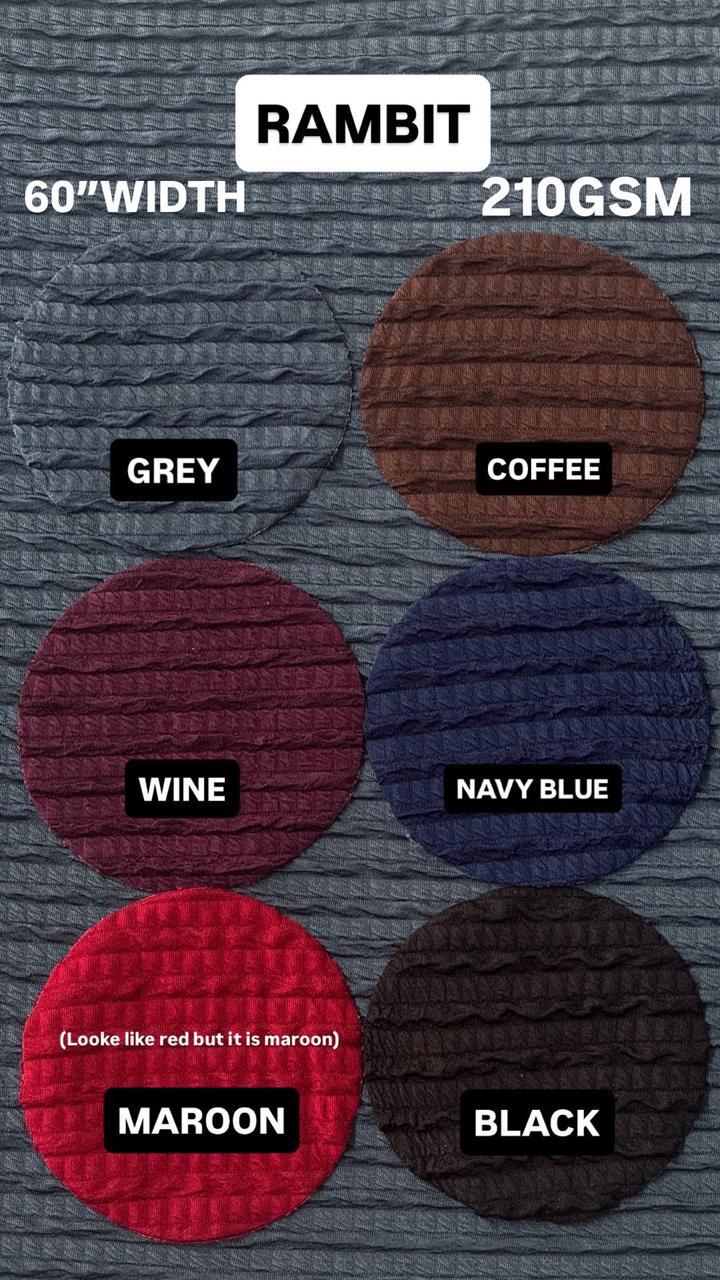 Rambit, Cord Set and T-Shirt Fabric fabric from Mapps Creation, Surat